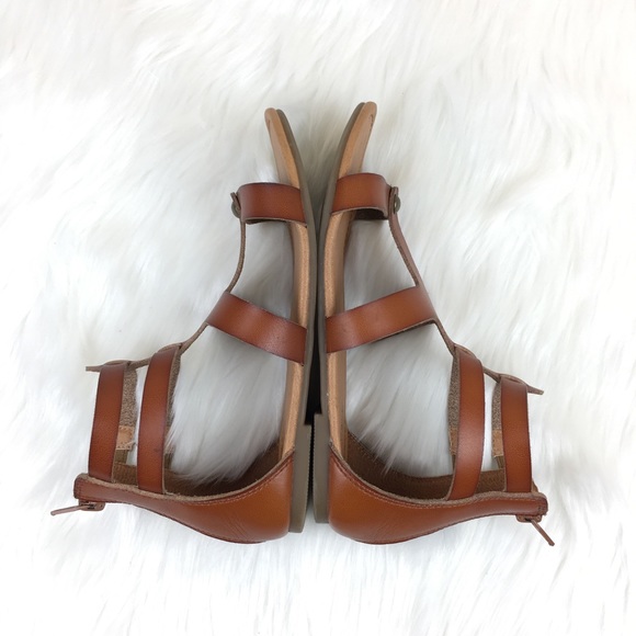 Cat & Jack Leather Sandals Size 3 - Picture 4 of 8